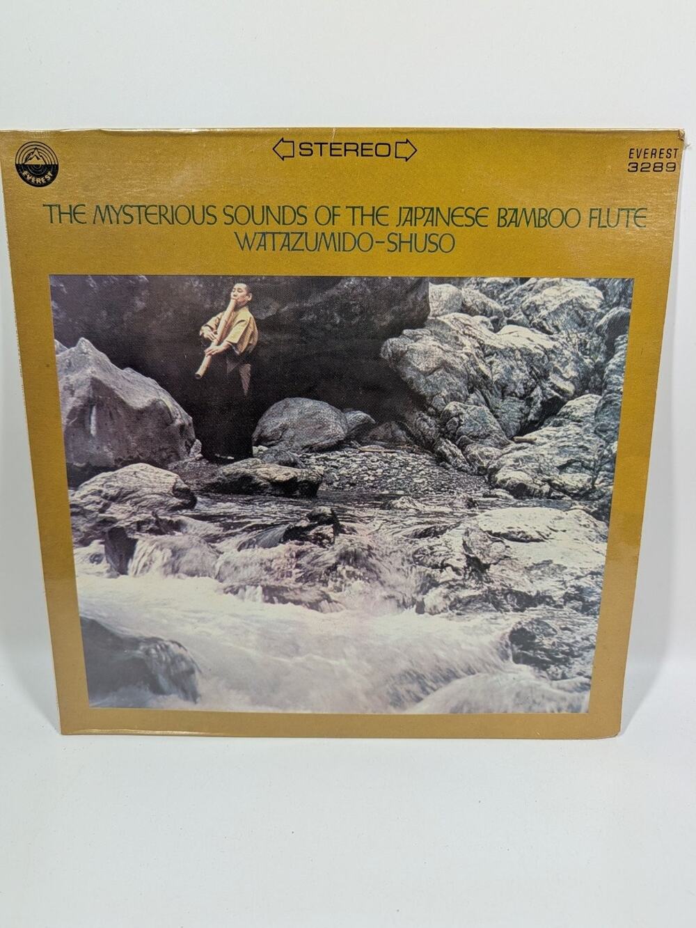 The Mysterious Sounds of The Japanese Bamboo Flute Vinyl Record Everest 3289